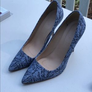 Blue heels Jcrew size 8.5